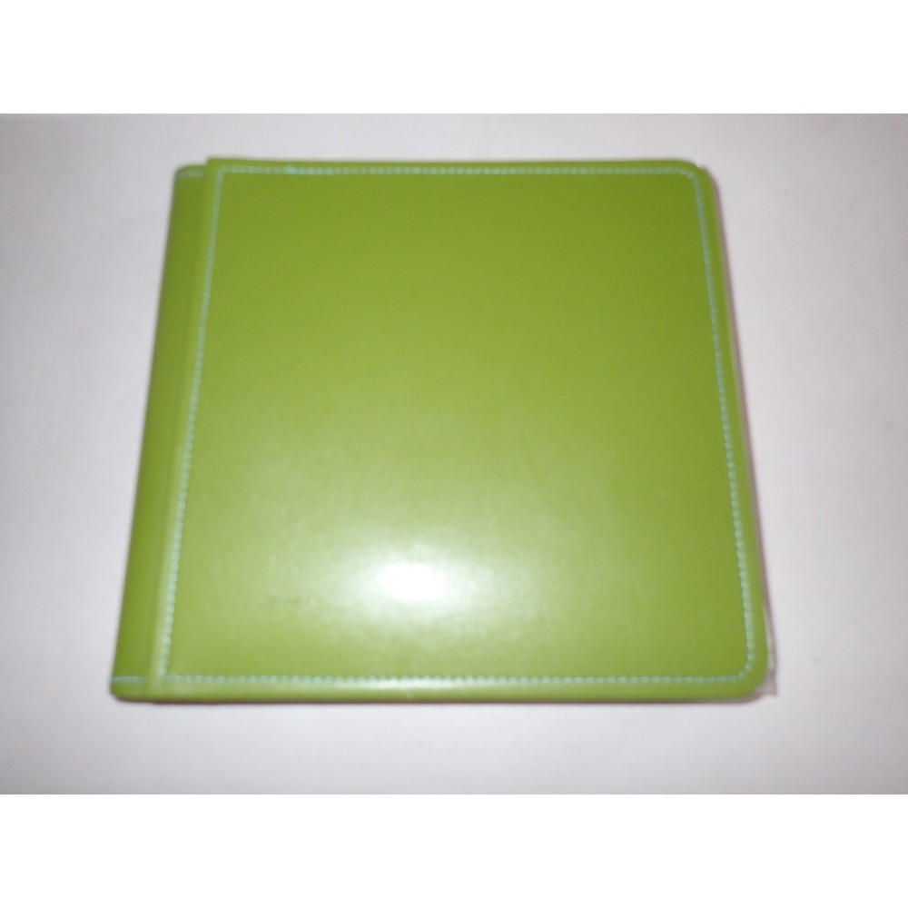 Creative Memories Green Stitching Picfolio 8"×8" Album Pocket Pages